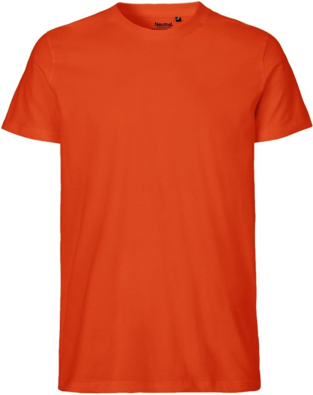 Neutral O 61001 Pánské tričko z bio bavlny 77.6101 orange