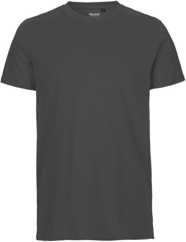 Neutral O 61001 Pánské tričko z bio bavlny 77.6101 charcoal