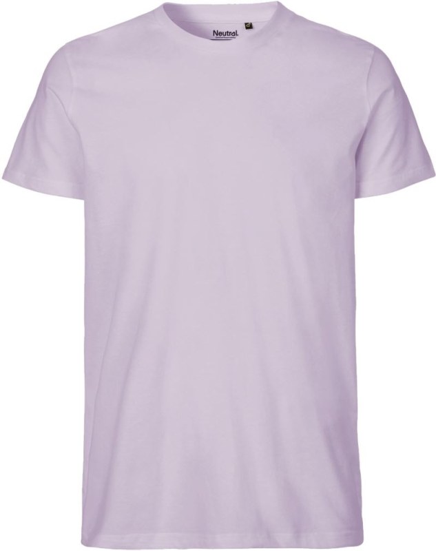 Neutral O 61001 Pánské tričko z bio bavlny 77.6101 dusty purple