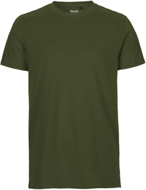 Neutral O 61001 Pánské tričko z bio bavlny 77.6101 military