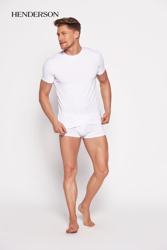 Pánské tričko Bosco 18731 00x Bílá - Henderson - Pánské oblečení trička