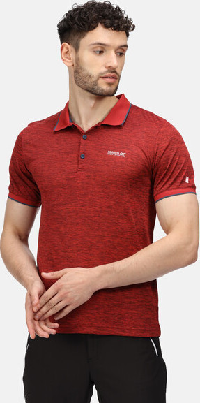 Pánské polo tričko Regatta RMT186 Remex II 657 červené - Pánské oblečení trička