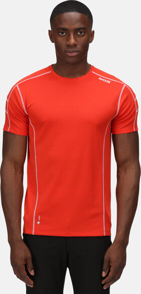 Pánské tričko Regatta RMT251 Virda III 657 červené - Pánské oblečení trička