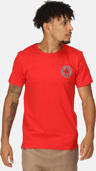 Pánské tričko Regatta RMT263-E6S červené - Pánské oblečení trička