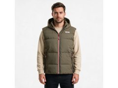 Pánská vesta Geographical Norway VITO KAKI DB MEN 001 (WZ6239H/GN-KAKI)