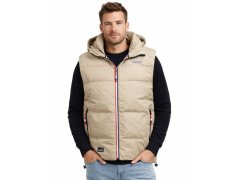 Pánská vesta Geographical Norway VITO BEIGE DB MEN 001 (WZ6241H/GN-BEIGE)