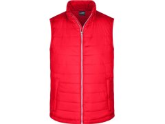 Daiber JN 1136 Pánská prošívaná vesta 02.1136 red