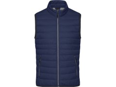Daiber JN 1138 Pánská péřová vesta 02.1138 navy/silver