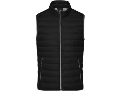 Daiber JN 1138 Pánská péřová vesta 02.1138 black/silver