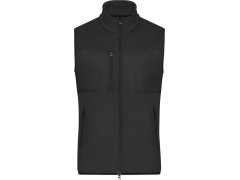 Daiber JN 1310 Pánská fleecová vesta 02.1310 black/black