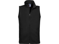 Russell Athletic 041M Pánská 2-vrstvá smart softshellová vesta 10.041M black