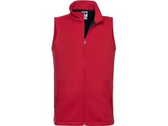 Russell Athletic 041M Pánská 2-vrstvá smart softshellová vesta 10.041M classic red