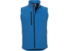 Russell Athletic 141M Pánská 3-vrstvá softshellová vesta 10.141M azure blue