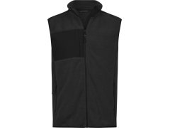 Tee Jays TJ 9122 Pánská fleecová vesta "Mountain" 18.9122 black/black