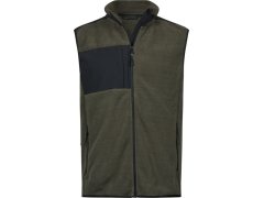 Tee Jays TJ 9122 Pánská fleecová vesta "Mountain" 18.9122 deep green/black