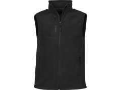 Tee Jays TJ 9132 Pánská fleecová vesta "Trail" 18.9132 black
