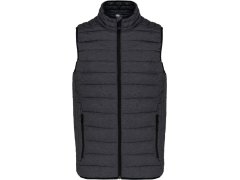 Kariban K 6113 Pánská lehká vesta 20.6113 marl dark grey