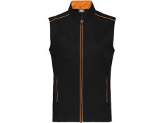 WK WK 6148 Pánská vesta "Day-to-Day" 20.6148 black/orange