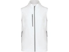 Kariban K 403 Pánská 3-vrstvá softshellová vesta 20.K403 white