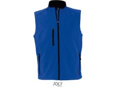 SOL´S Rallye Men Pánská 3-vrstvá softshellová vesta 25.6601 royal blue