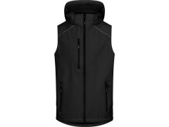 Promodoro 7840 Pánská 3-vrstvá softshellová vesta 40.7840 black