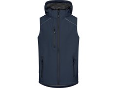 Promodoro 7840 Pánská 3-vrstvá softshellová vesta 40.7840 navy