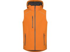 Promodoro 7840 Pánská 3-vrstvá softshellová vesta 40.7840 orange