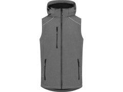 Promodoro 7840 Pánská 3-vrstvá softshellová vesta 40.7840 heather grey