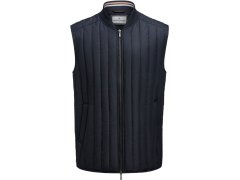 James Harvest Scarsdale Vest Men Pánská prošívaná vesta 62.1052 black