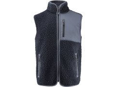 James Harvest Kingsley Fleece Vest Men Pánská fleecová vesta Sherpa "Two-Tone" 62.1501 navy