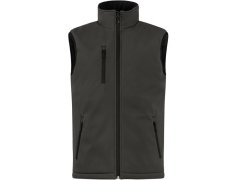 Clique Padded Softshell Vest Men Pánská zateplená softshellová vesta 67.0958 dark grey