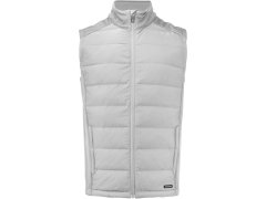 Cutter & Buck Oak Harbor Vest Men Pánská hybridní vesta 68.1476 silver