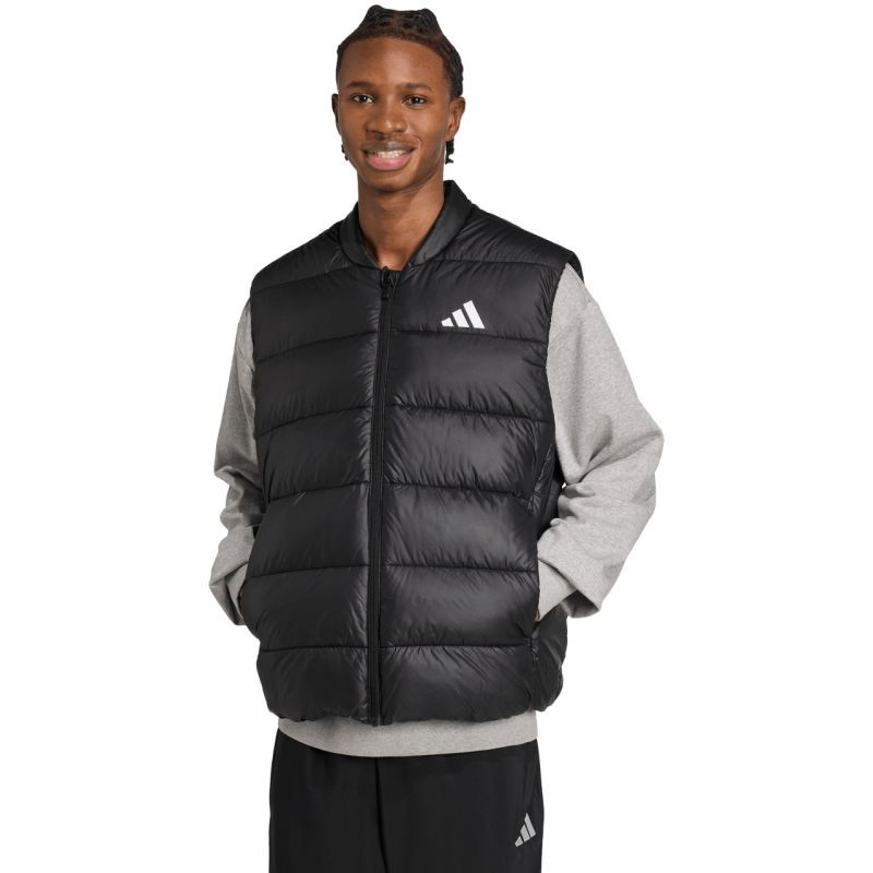 Pánská vesta adidas ESS SD PUF V, černá, JV7727