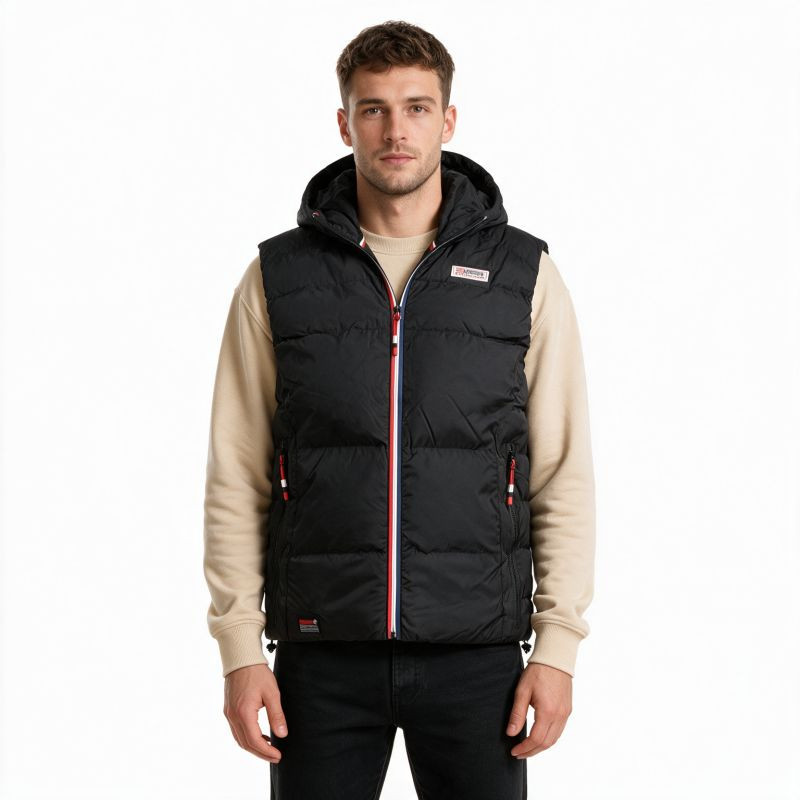 Pánská vesta Geographical Norway VITO BLACK DB MEN 001 (WZ6238H/GN-BLACK)