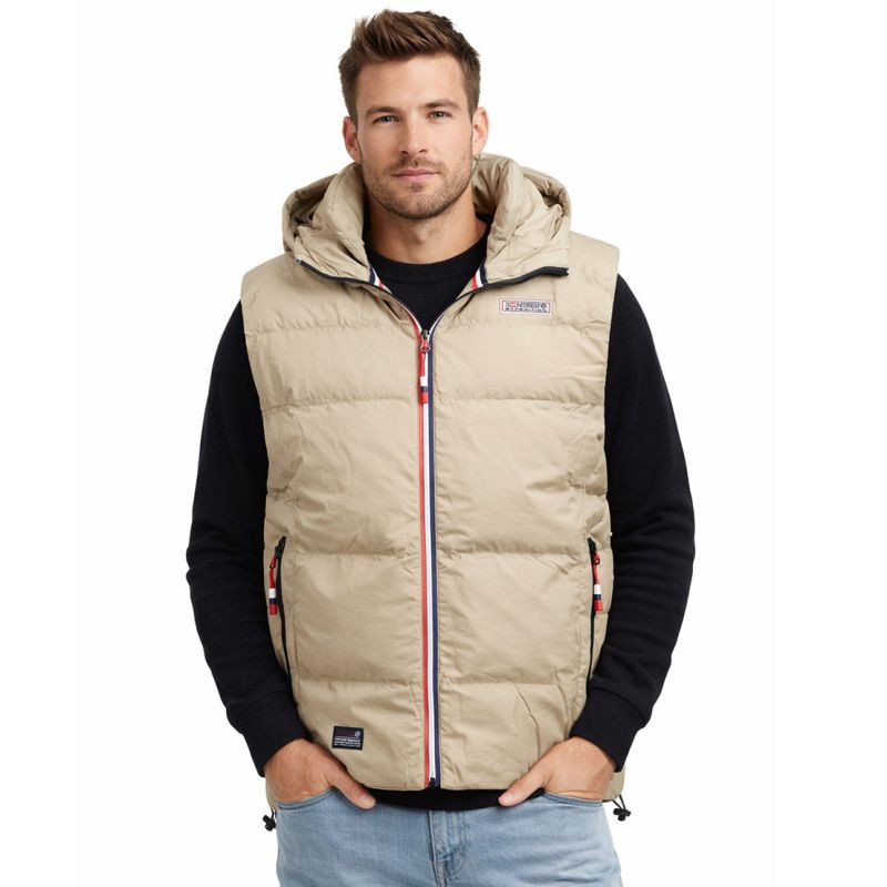 Pánská vesta Geographical Norway VITO BEIGE DB MEN 001 (WZ6241H/GN-BEIGE)