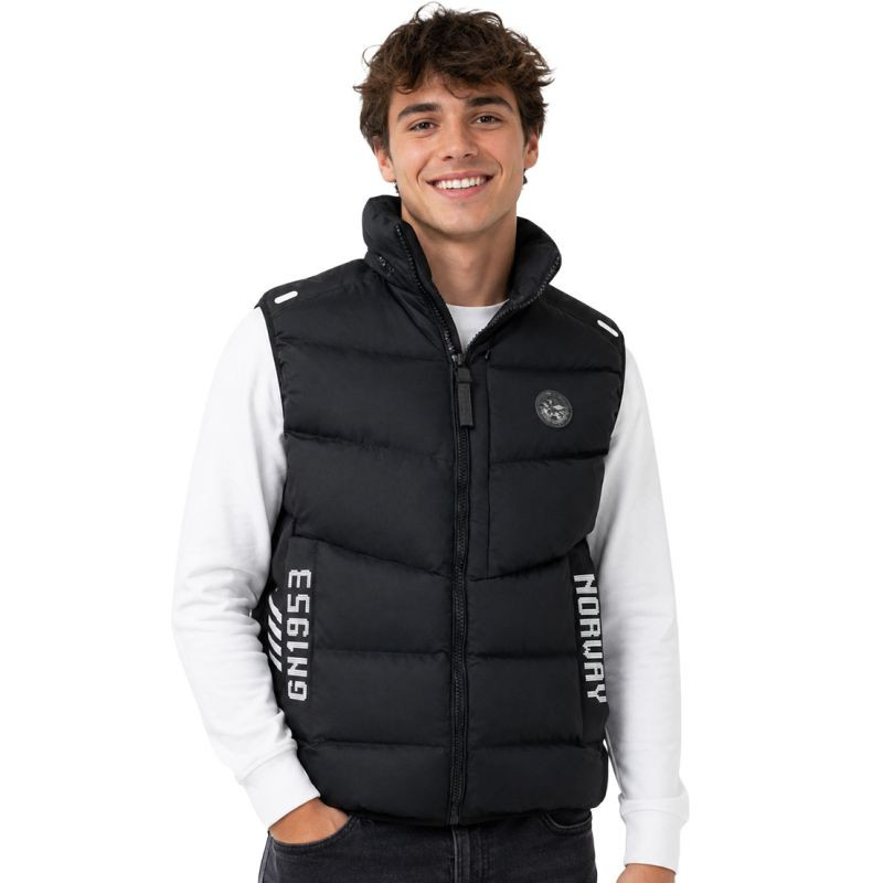 Pánská vesta Geographical Norway VINCENNT BLACK DB MEN 001 (WZ8409H/GN-BLACK)