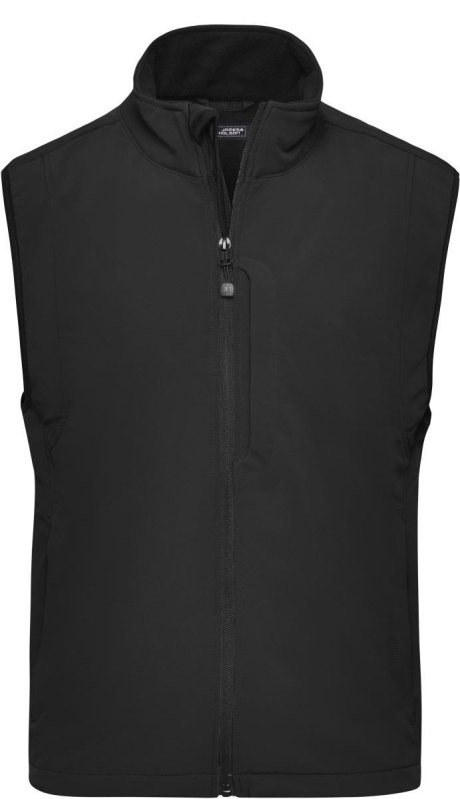 Daiber JN 136 Pánská 3-vrstvá softshellová vesta 02.0136 black