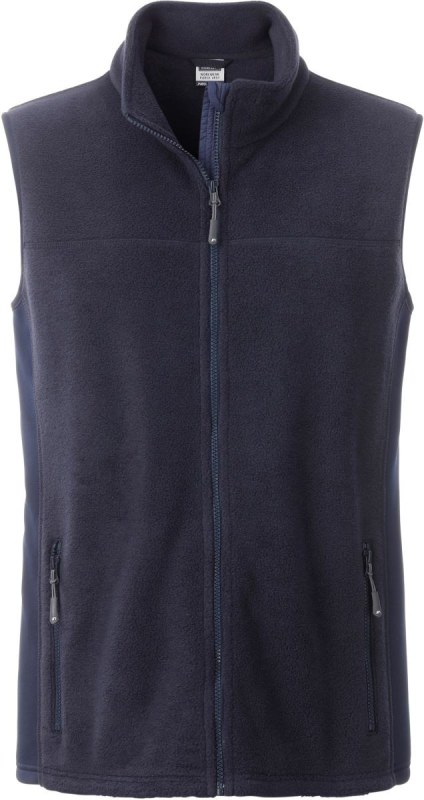Daiber JN 856 Pánská pracovní fleecová vesta - Strong 02.0856 navy/navy