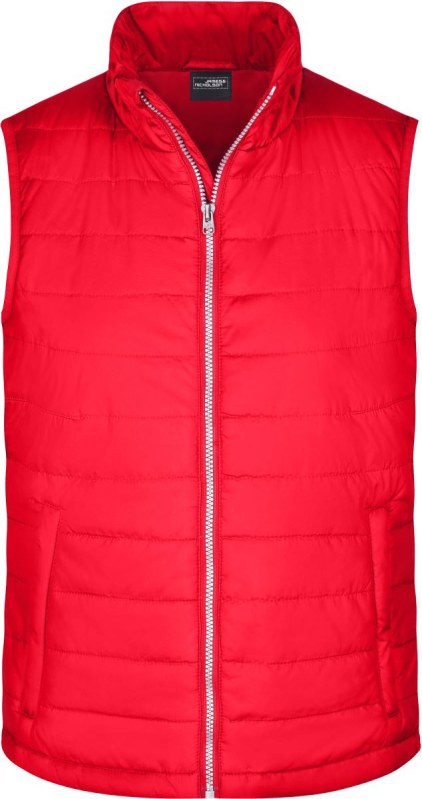 Daiber JN 1136 Pánská prošívaná vesta 02.1136 red