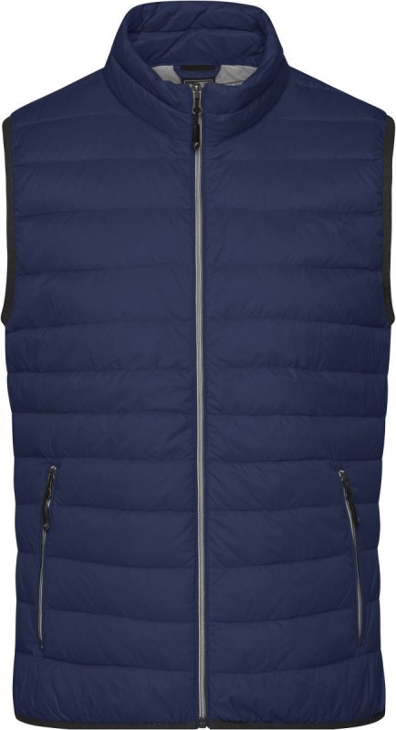 Daiber JN 1138 Pánská péřová vesta 02.1138 navy/silver