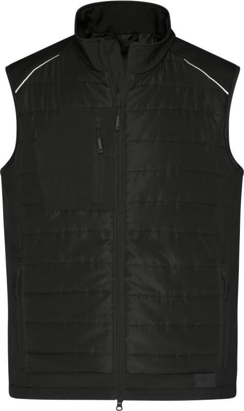 Daiber JN 1822 Pánská hybridní vesta 02.1822 black/black