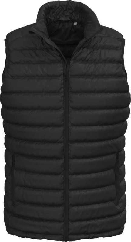 Stedman Lux Padded Vest Pánská prošívaná vesta 05.5430 black opal - Pánské oblečení vesty