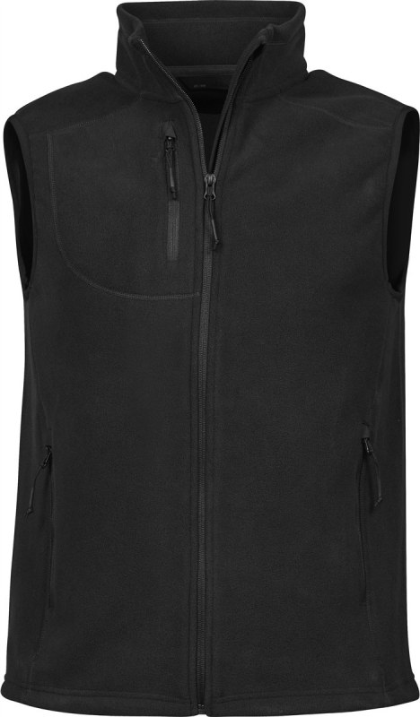 Tee Jays TJ 9132 Pánská fleecová vesta "Trail" 18.9132 black