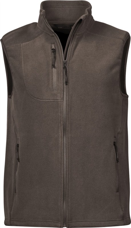 Tee Jays TJ 9132 Pánská fleecová vesta "Trail" 18.9132 earth