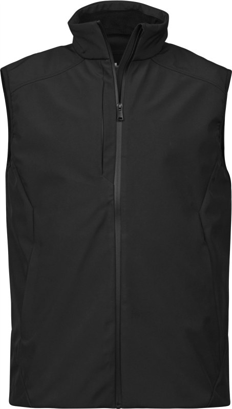 Tee Jays TJ 9522 3-vrstvá pánská softshellová vesta „Performance“ 18.9522 black