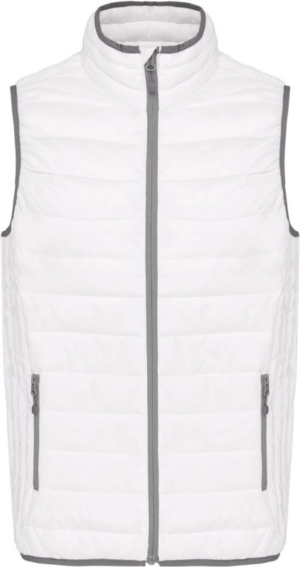 Kariban K 6113 Pánská lehká vesta 20.6113 white