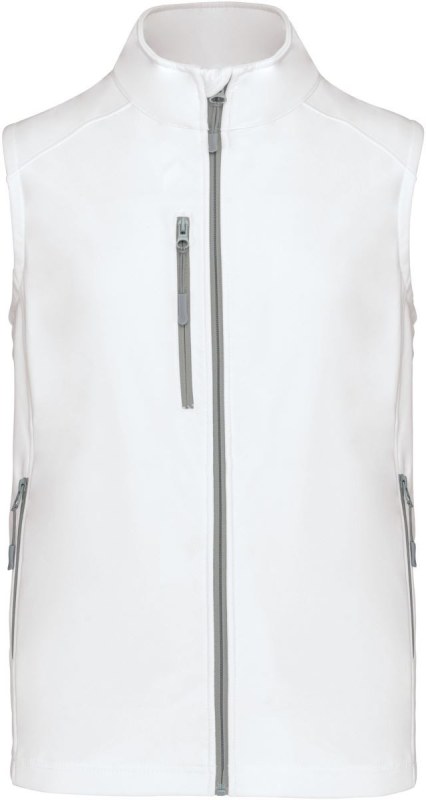 Kariban K 403 Pánská 3-vrstvá softshellová vesta 20.K403 white