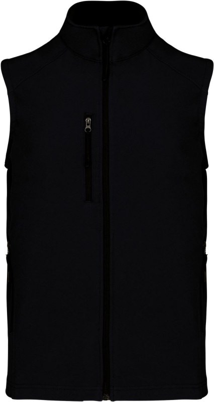 Kariban K 403 Pánská 3-vrstvá softshellová vesta 20.K403 black