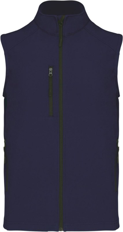 Kariban K 403 Pánská 3-vrstvá softshellová vesta 20.K403 navy