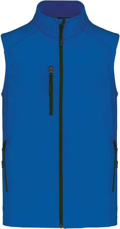 Kariban K 403 Pánská 3-vrstvá softshellová vesta 20.K403 aqua blue